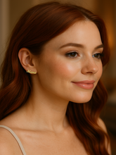 MAMA 18K GOLD PETITE STUD EARRINGS