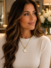 ROUND EVERLASTING CROSS NECKLACE -COMING SOON!